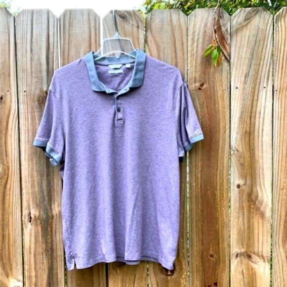 Calvin klein Liquid Touch Men's Striped Men’s T-shirt, Size-XL - Picture 1 of 7
